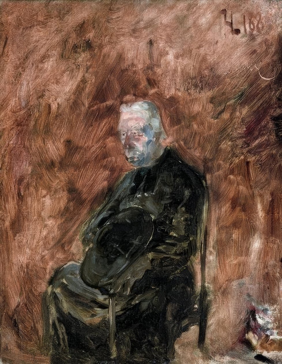 Un eclesiástico de Henri de Toulouse Lautrec