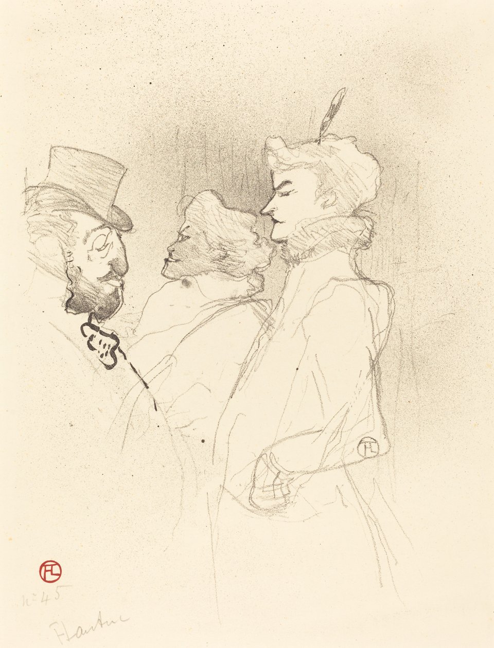 ¿Por qué no?... Una vez no es costumbre de Henri de Toulouse Lautrec