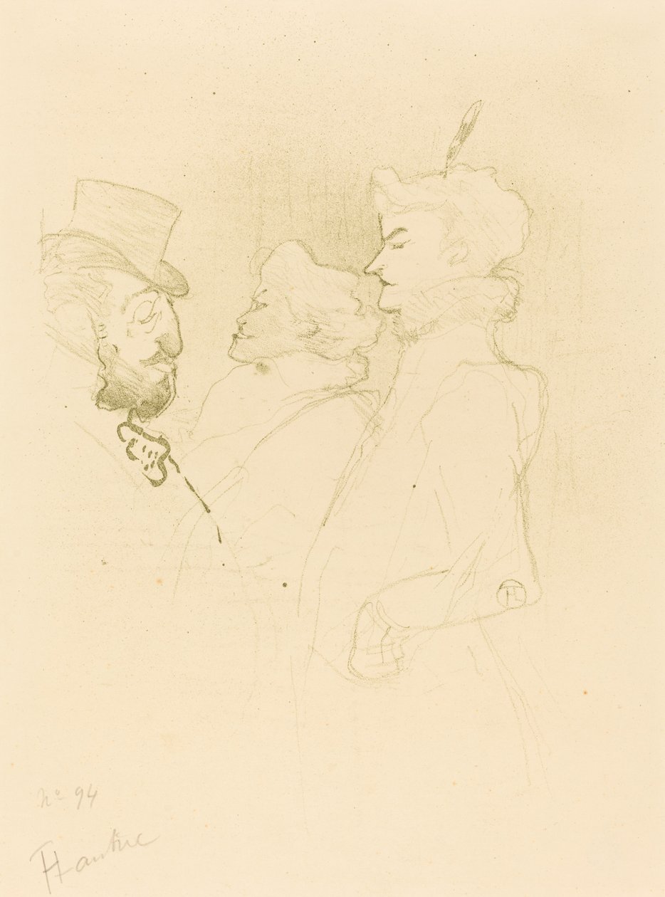 ¿Por qué no?...Una vez no es costumbre de Henri de Toulouse Lautrec