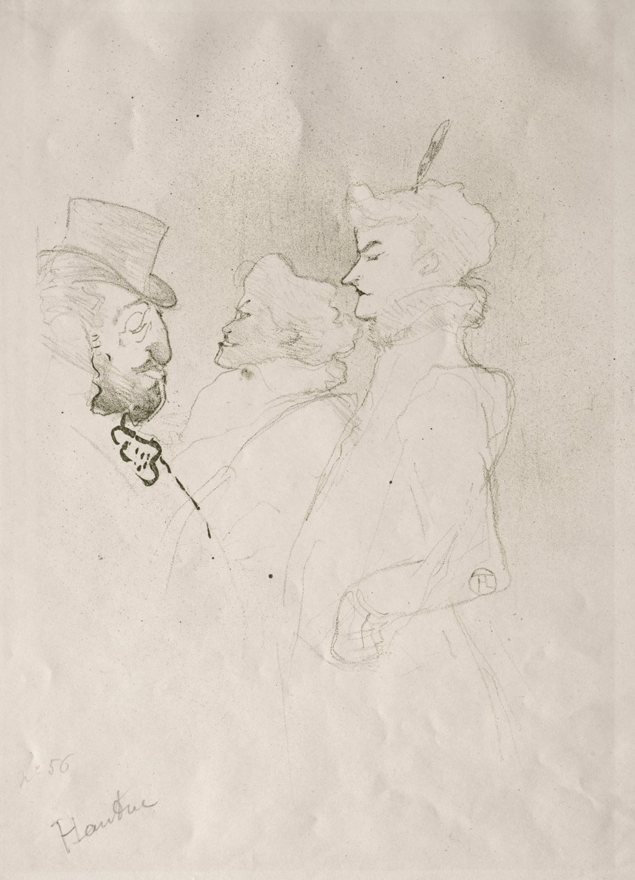 ¿Por Qué No? Una Vez No Constituye un Hábito de Henri de Toulouse Lautrec