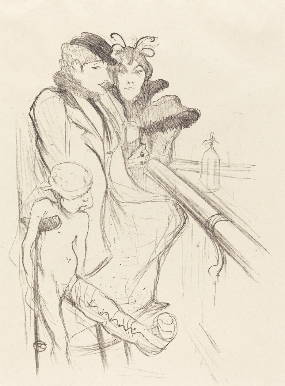 Eros herido (Eros vanné) de Henri de Toulouse Lautrec