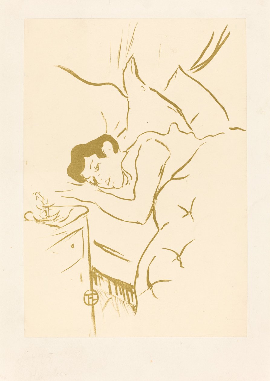 Tu boca (Ta bouche) de Henri de Toulouse Lautrec
