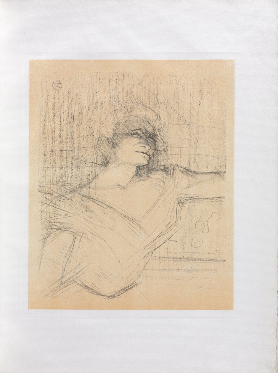 Yvette Guilbert-Serie Inglesa: En la Glu de Henri de Toulouse Lautrec