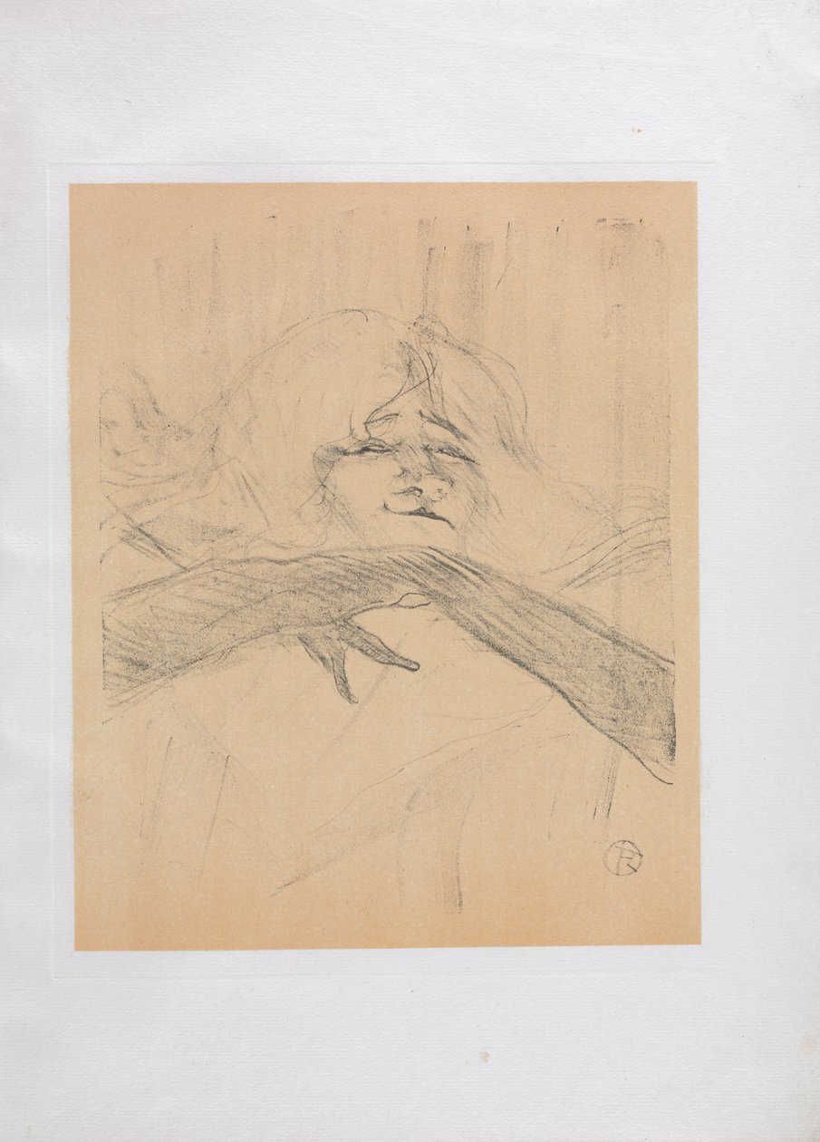 Yvette Guilbert-Serie Inglesa: Linger Longer Loo de Henri de Toulouse Lautrec