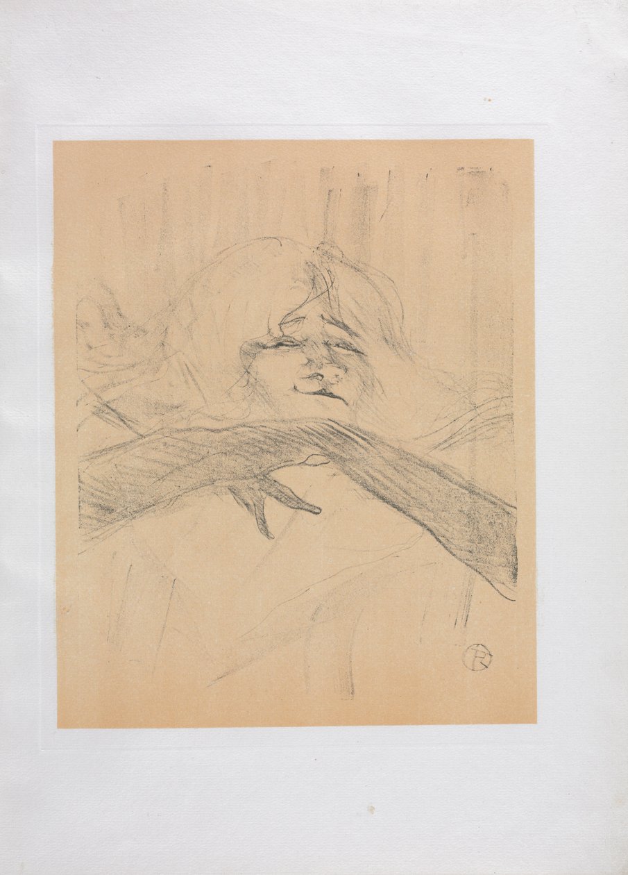 Yvette Guilbert-Serie Inglesa: Linger Longer Loo, 1898 de Henri de Toulouse Lautrec