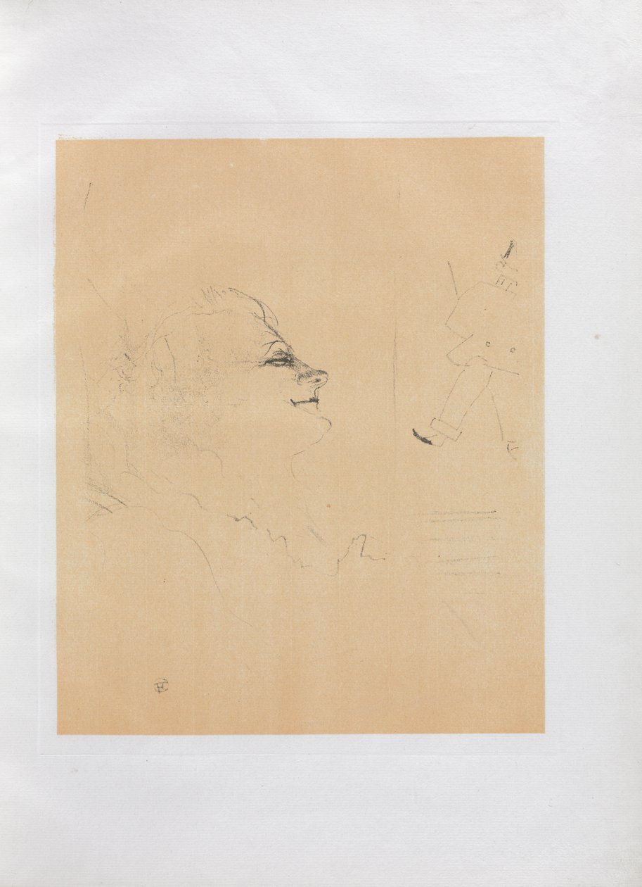 Yvette Guilbert-Serie Inglesa: Pessima de Henri de Toulouse Lautrec