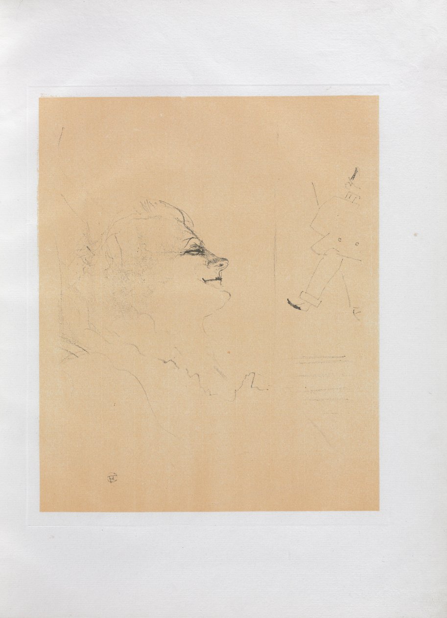Yvette Guilbert-Serie Inglesa: Pessima, 1898 de Henri de Toulouse Lautrec