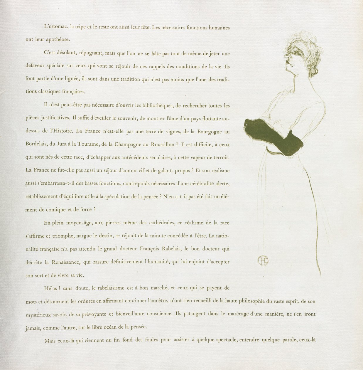 Yvette Guilbert-Serie Francesa: No. 10, 1894 de Henri de Toulouse Lautrec