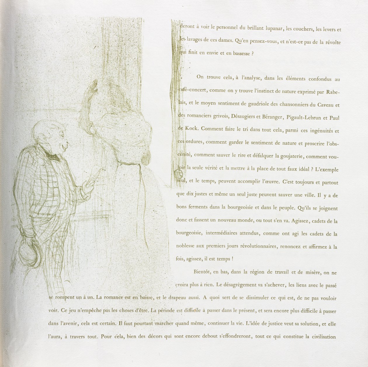 Yvette Guilbert - Serie francesa: No. 15 de Henri de Toulouse Lautrec