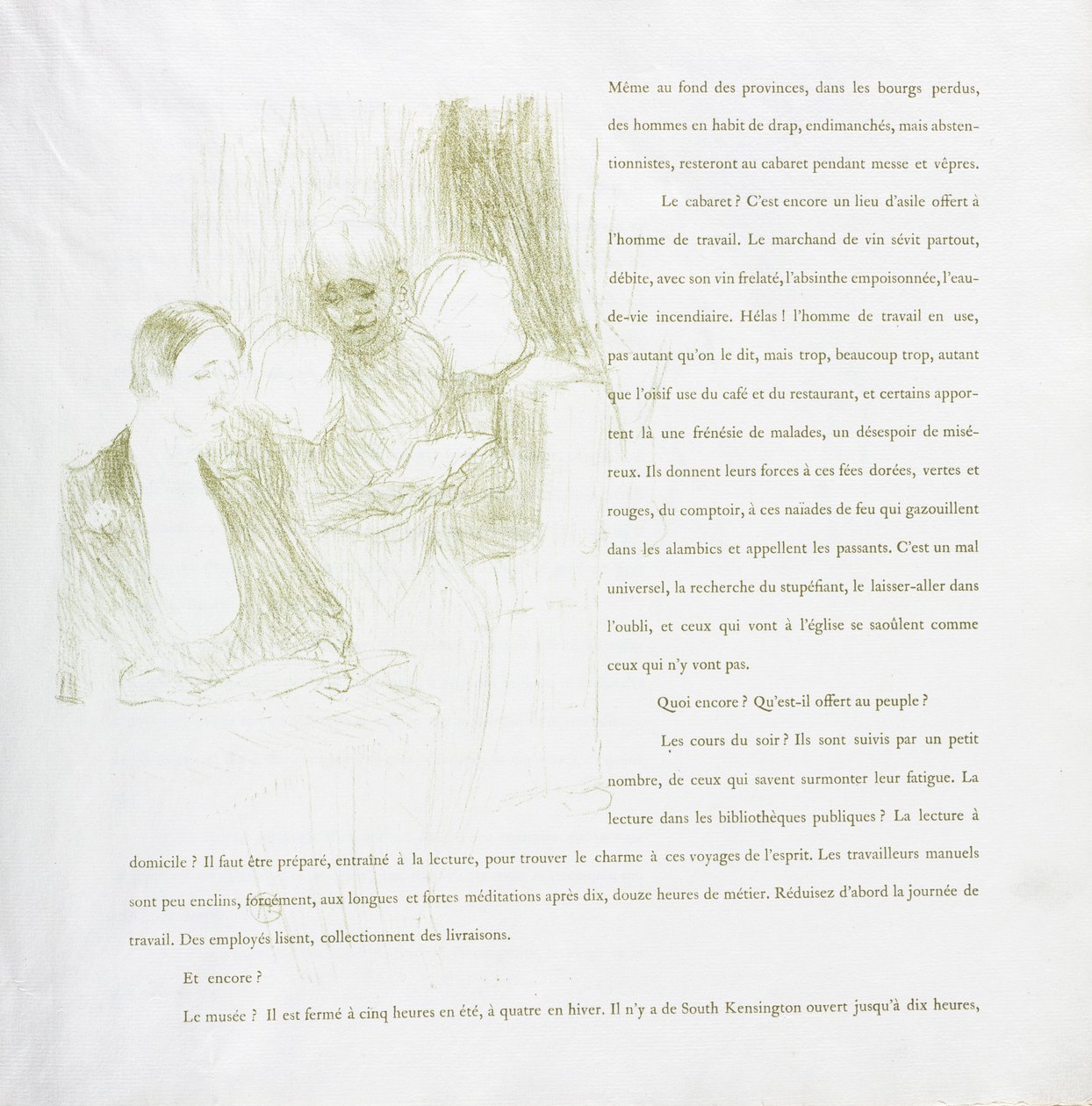 Yvette Guilbert-Serie Francesa: No. 8, 1894 de Henri de Toulouse Lautrec