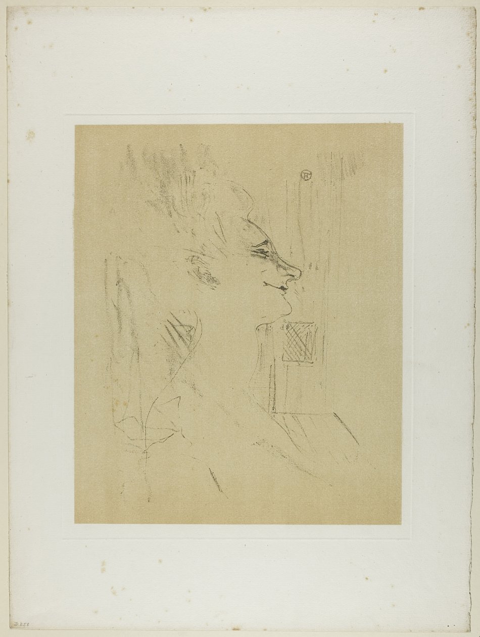 Yvette Guilbert—Soûlarde, de Yvette Guilbert de Henri de Toulouse Lautrec