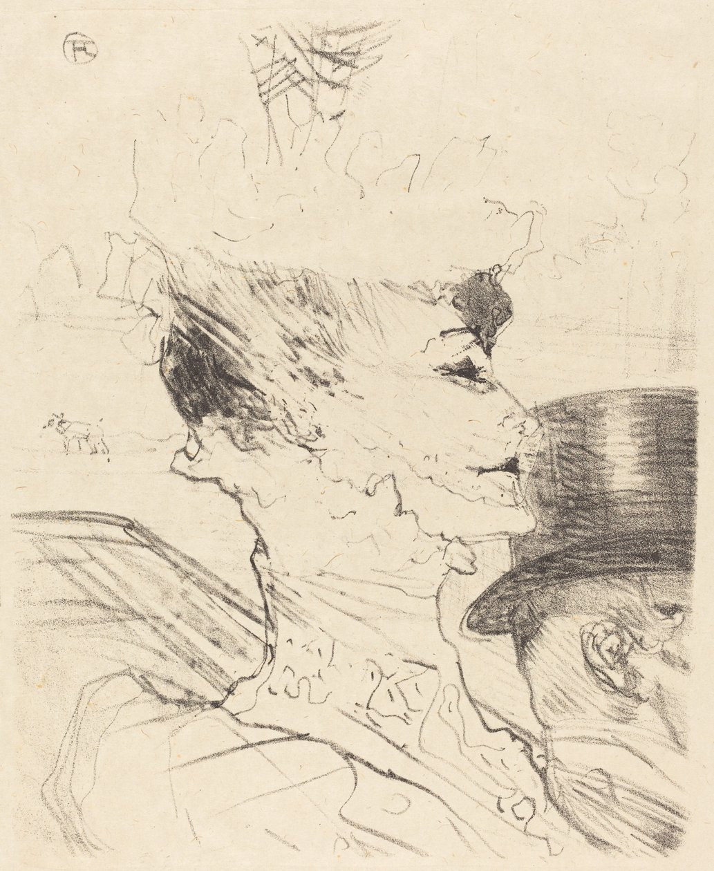 Yvette Guilbert, 1896 de Henri de Toulouse Lautrec
