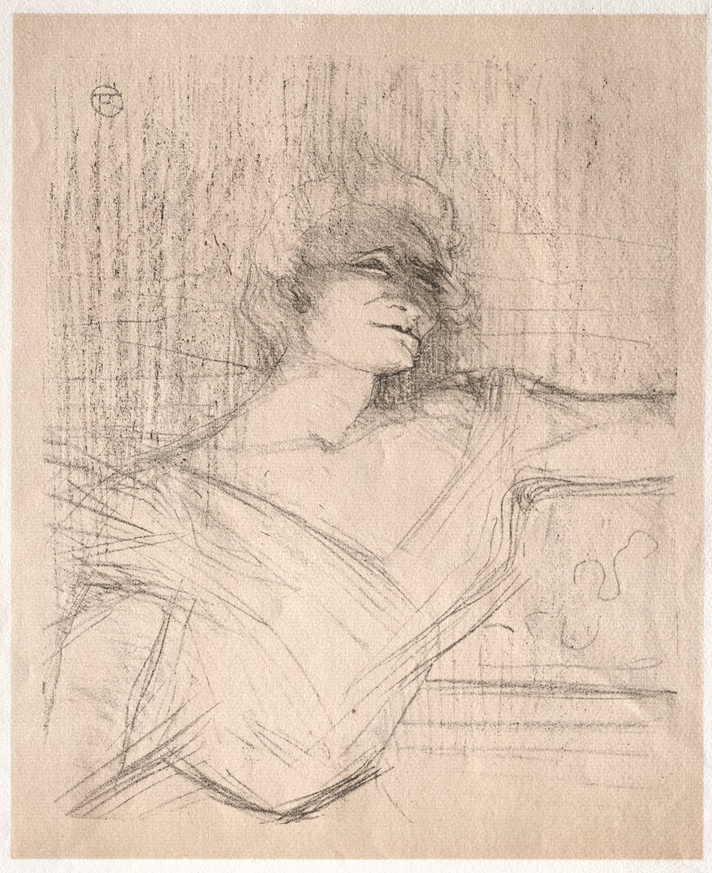 Yvette Guilbert: Dans la glu de Henri de Toulouse Lautrec