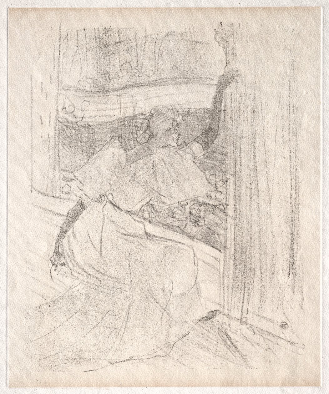 Yvette Guilbert: Saludando al público, 1898 de Henri de Toulouse Lautrec