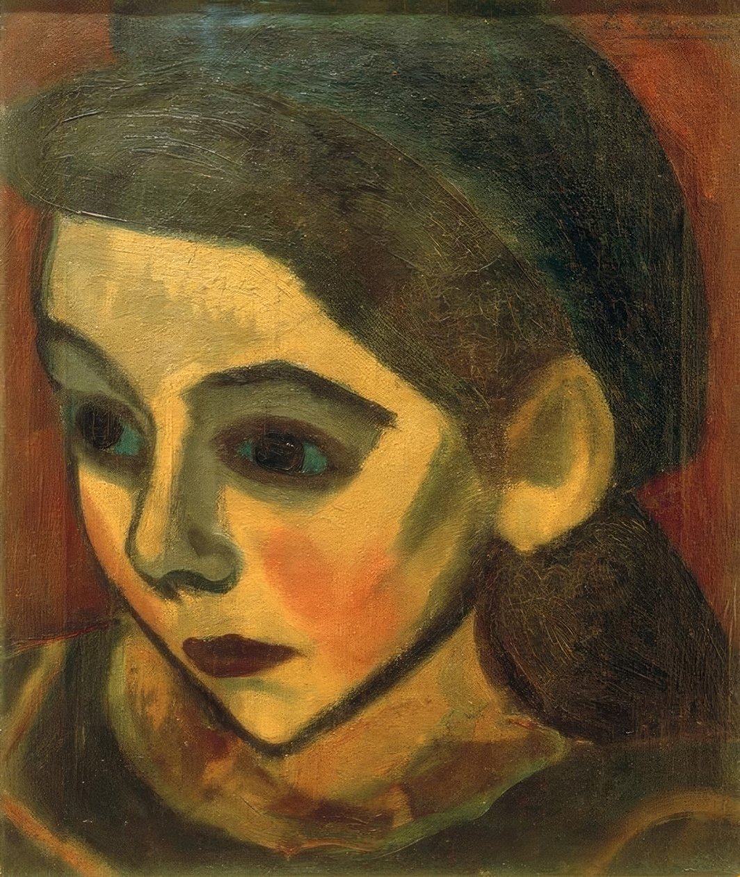 Niña bretona de Henri Victor Gabriel Le Fauconnier