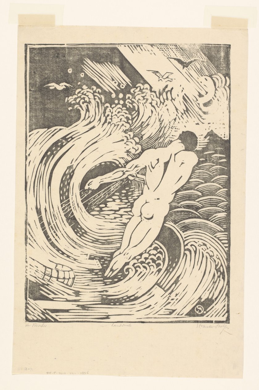 De Visscher (título original del objeto) de Henri van der Stok (signed by artist)