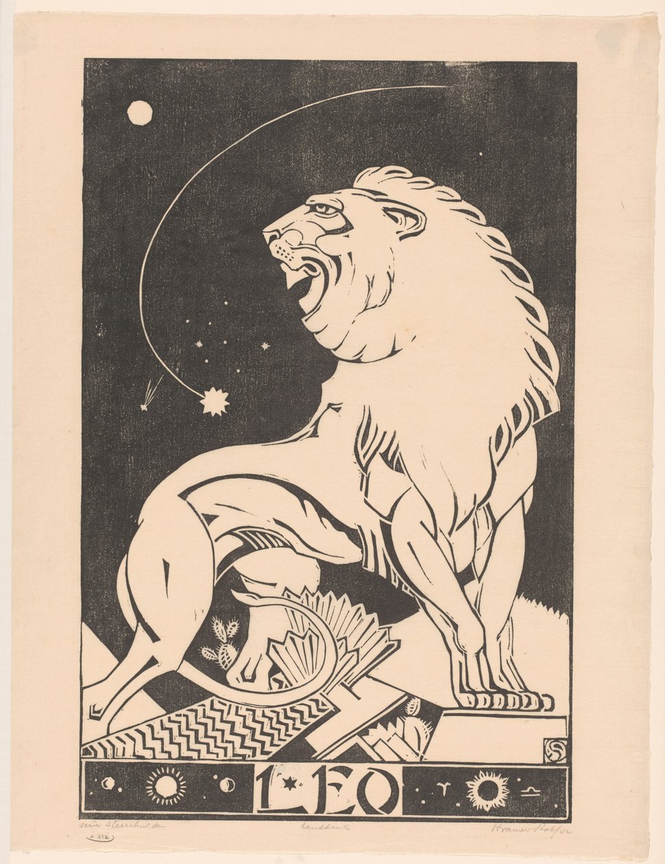 León de la Constelación
Leo (título en el objeto) de Henri van der Stok (signed by artist)
