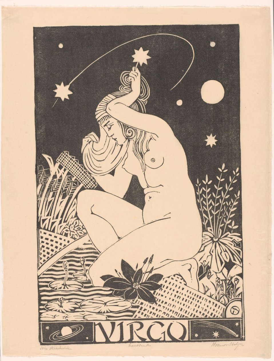 Constelación virgo
Virgo (título del objeto) de Henri van der Stok (signed by artist)