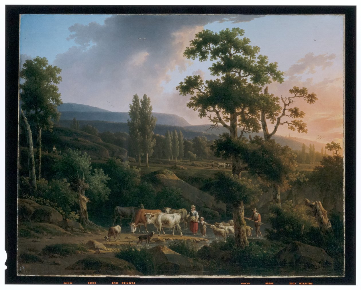 Un par de paisajes de Henricus Josephus Antoniessen