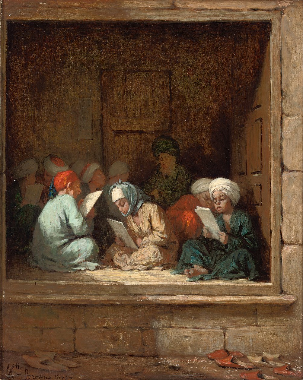 Un aula turca de Henriette Browne