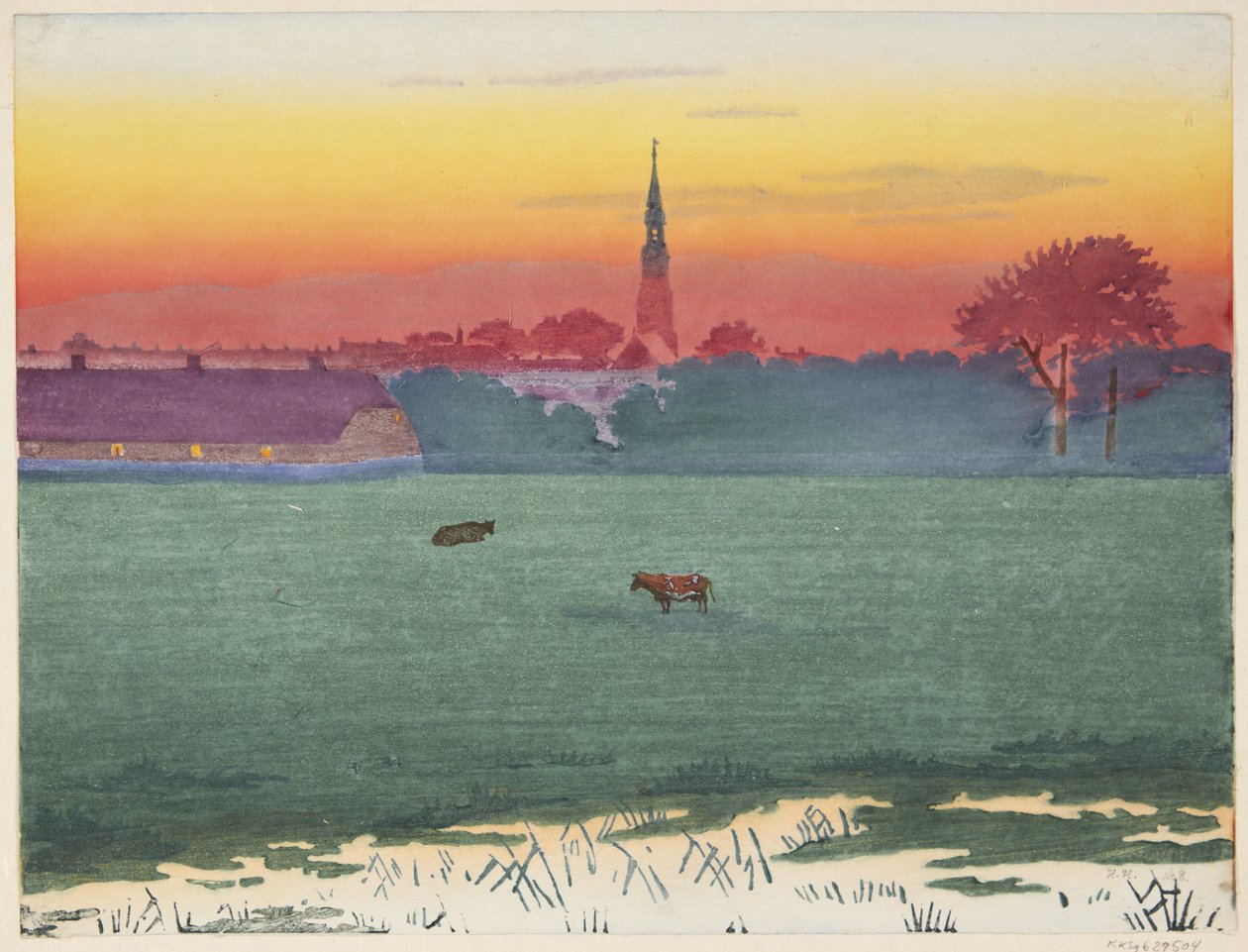 Ciudad mercantil en el pantano de Henriette Hahn Brinckmann
