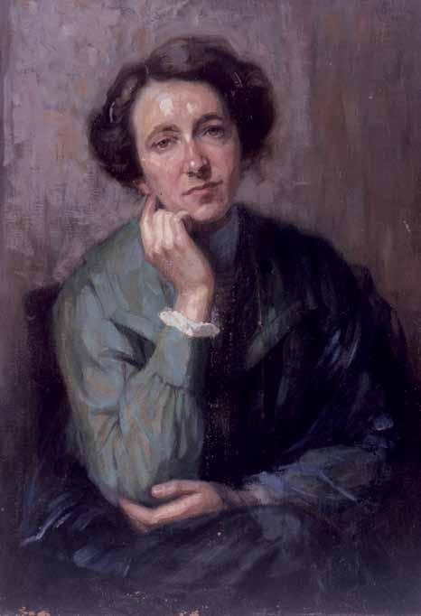 Autorretrato de Henrika Santel