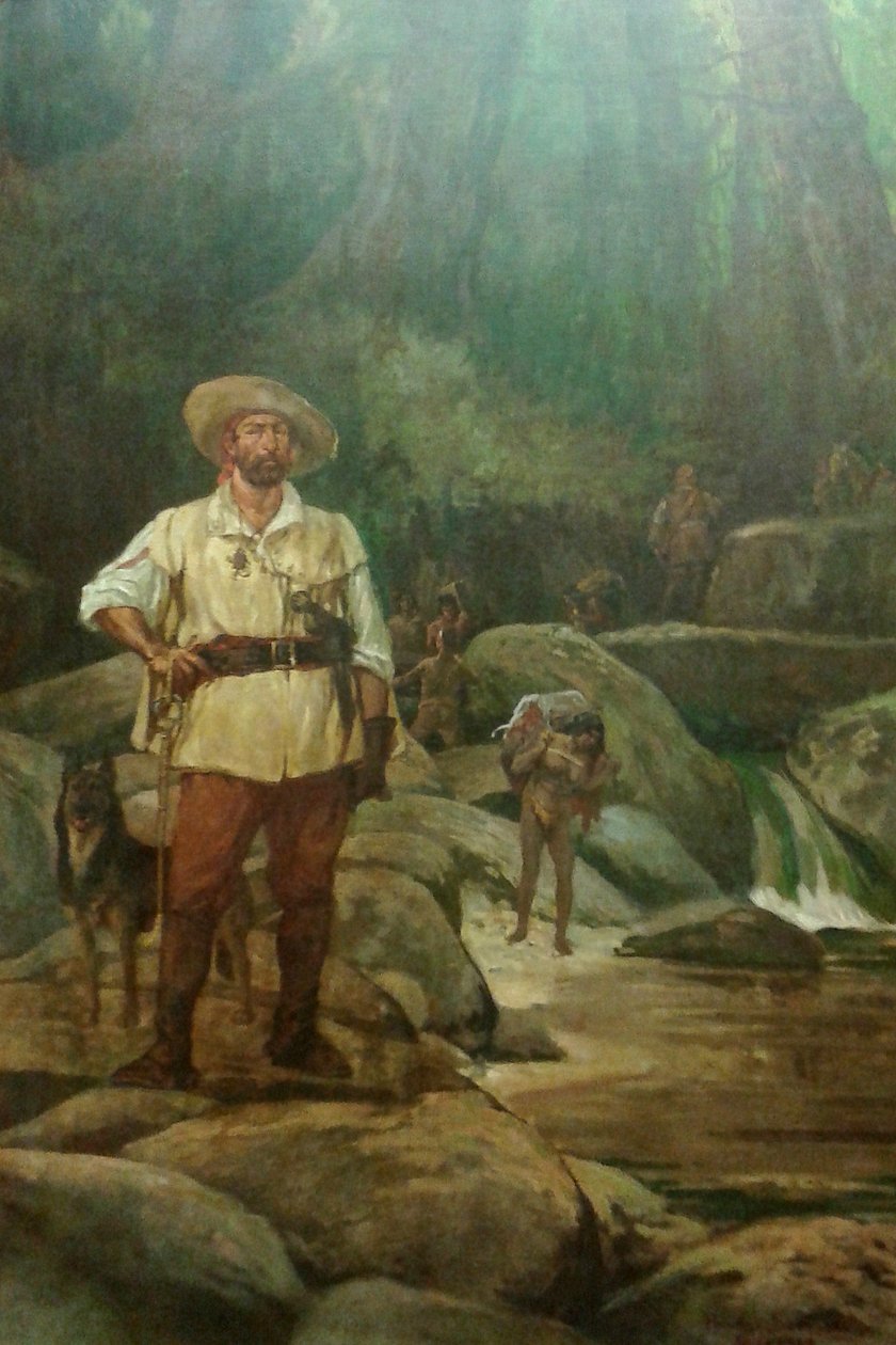 Líder pionero [Fernao Dias Paes Leme] de Henrique Bernardelli