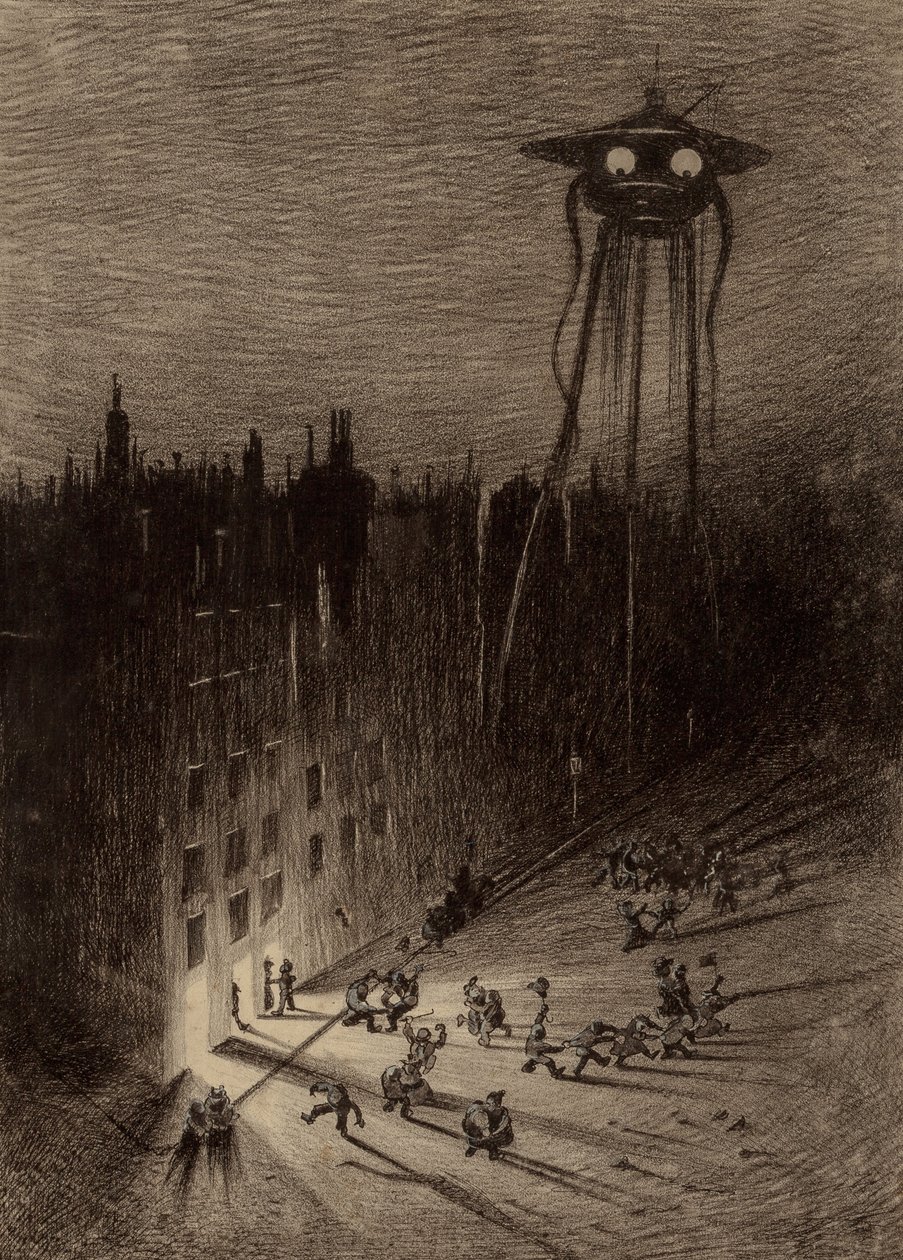 Marciano viendo a la multitud ebria de Henrique Alvim Correa