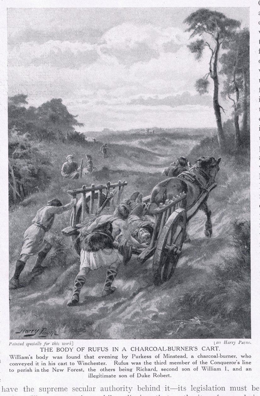 El cuerpo de Rufus en un carro de carboneros AD1100 de Henry A. Payne