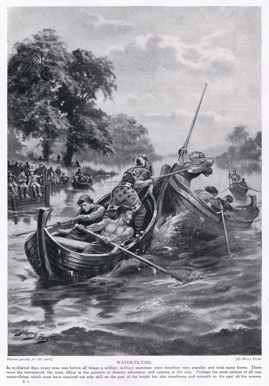 Competencia de agua, años 1920 de Henry A. Payne