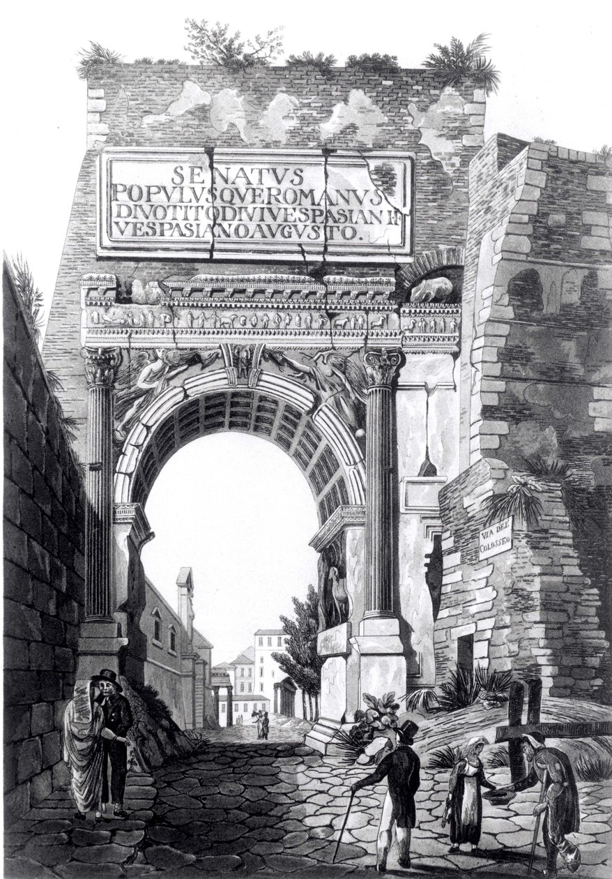 El arco de Tito, de 