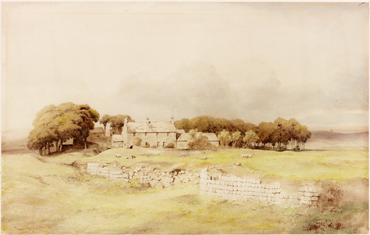 Casa de campo de Birdoswald de Henry Burdon Richardson