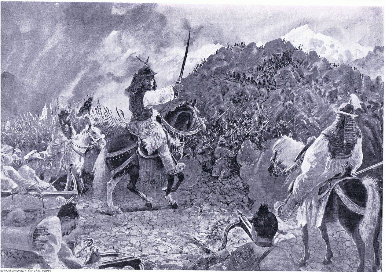 Incursiones en tribus salvajes 99 a.C. de Henry Charles Seppings Wright