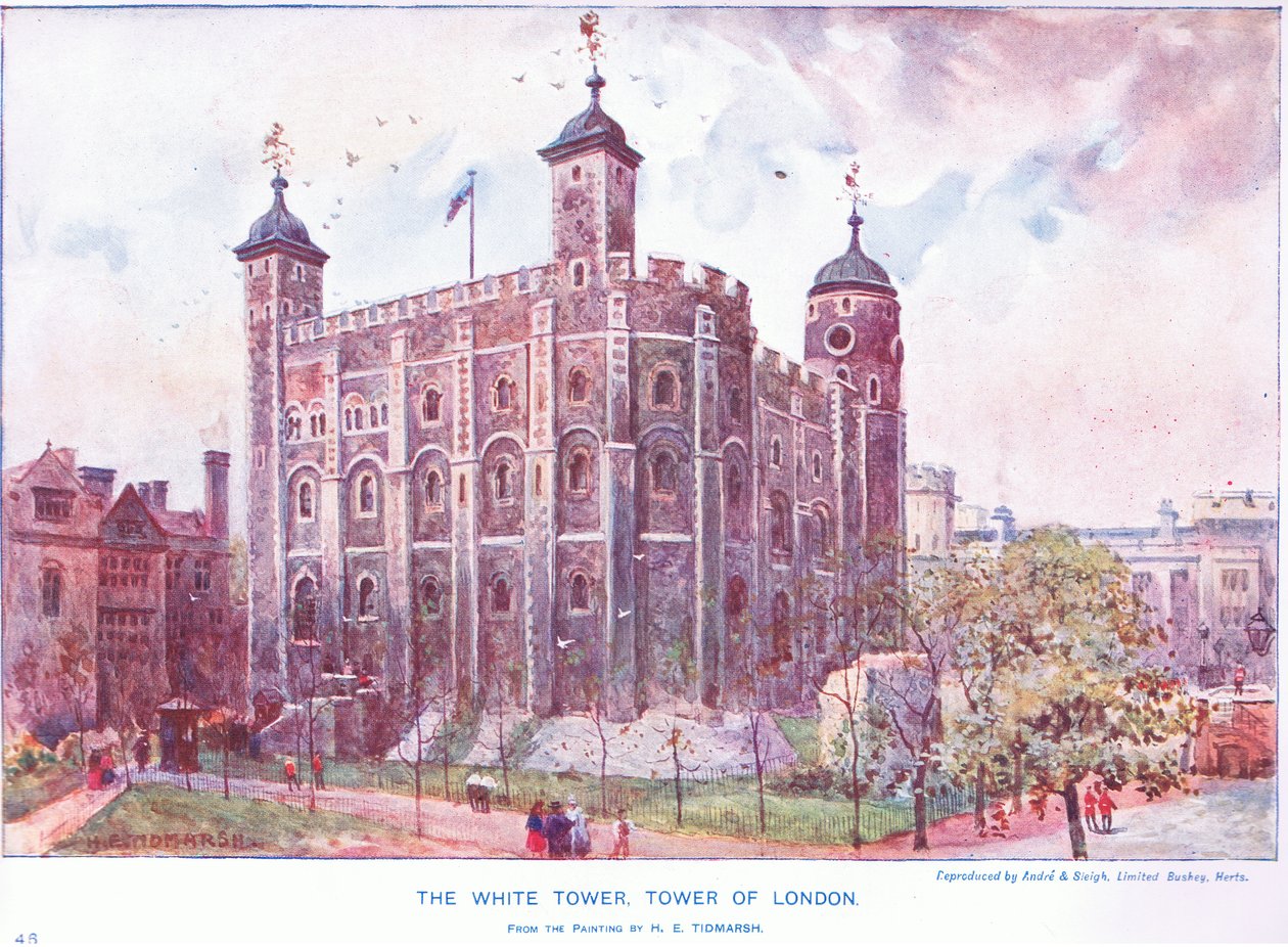 La Torre Blanca, Torre de Londres de Henry Edward Tidmarsh