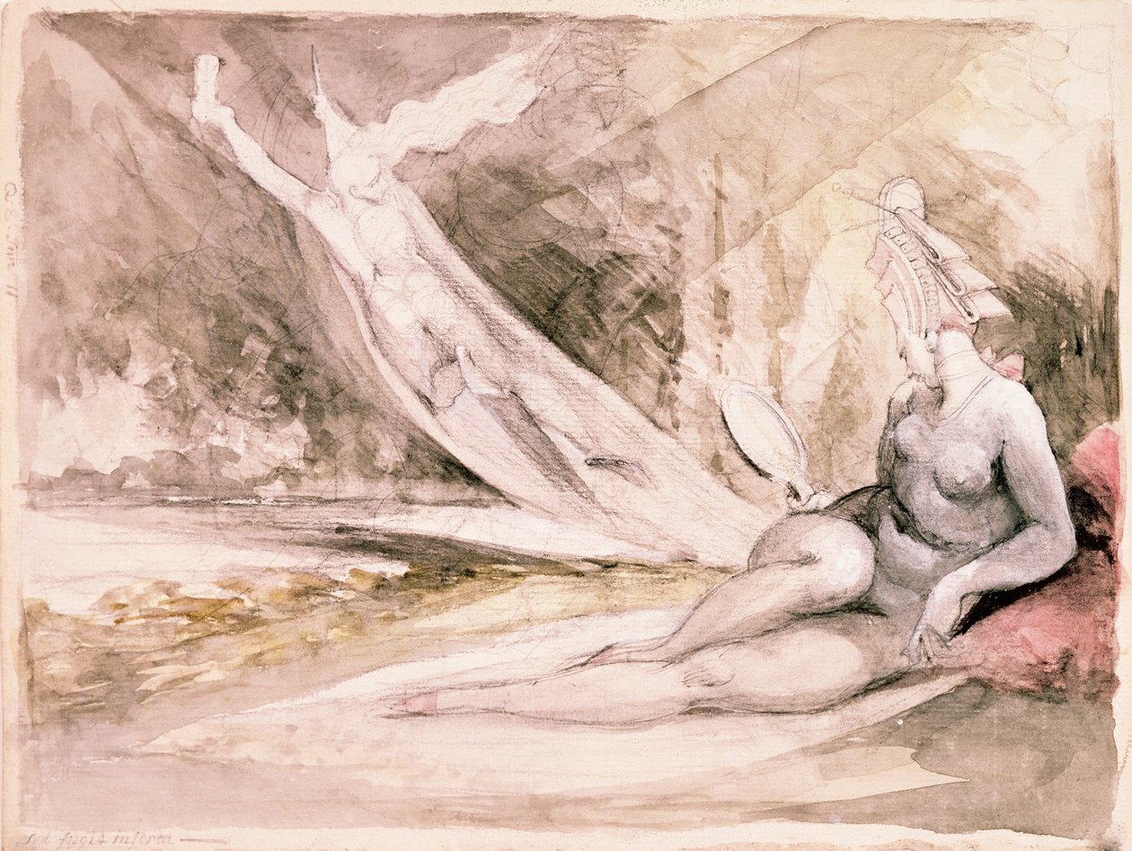 Alegoría de la Vanidad, 1811 de Johann Heinrich Füssli