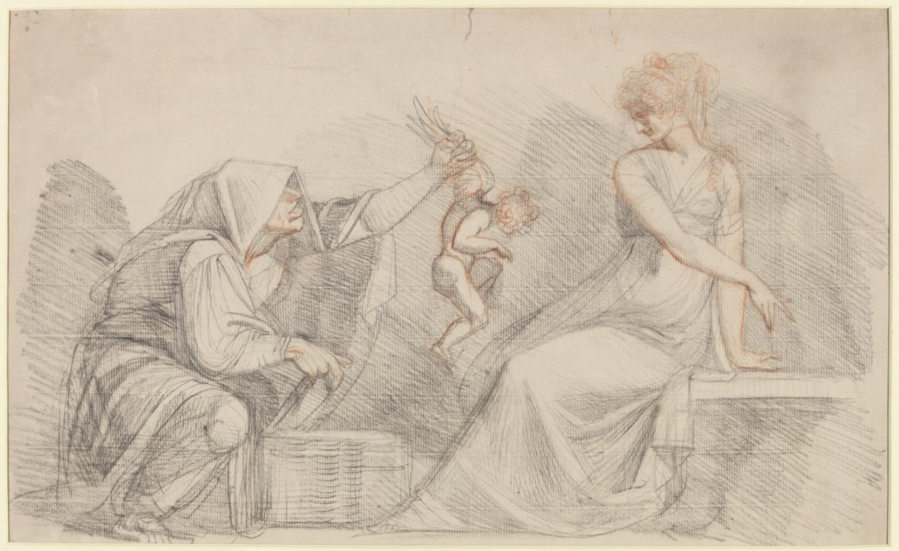 Venta de Cupidos, c.1776 de Johann Heinrich Füssli