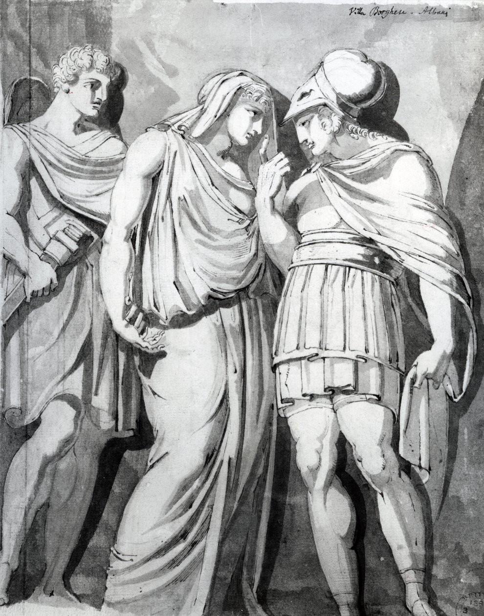 Zethos, Antiope y Anfión, 1770 de Johann Heinrich Füssli