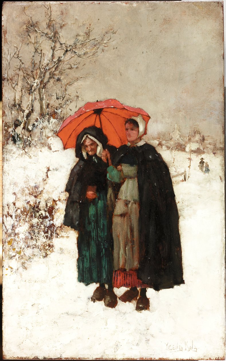 Mañana de Navidad, c.1900 de Henry John Yeend King