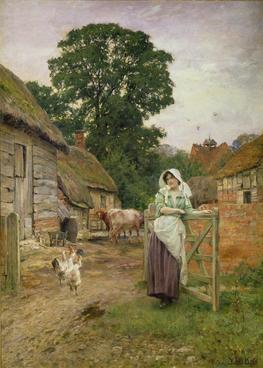 La lechera de Henry John Yeend King