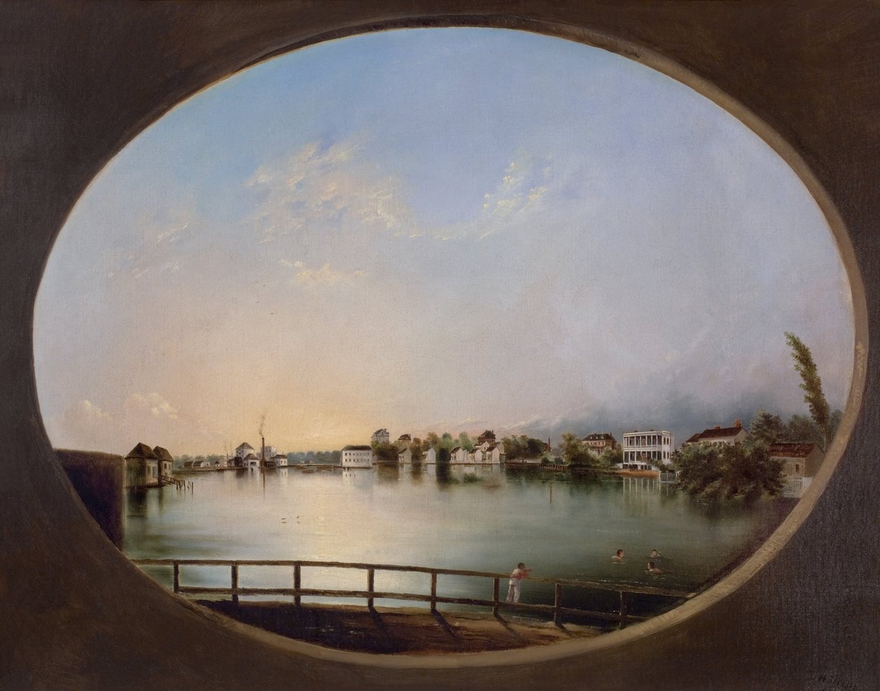 Vista de Charleston (Vista desde el Este) de Henry Joseph Jackson