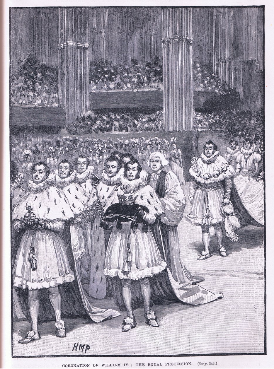 Coronación de Guillermo IV AD de Henry Marriott Paget
