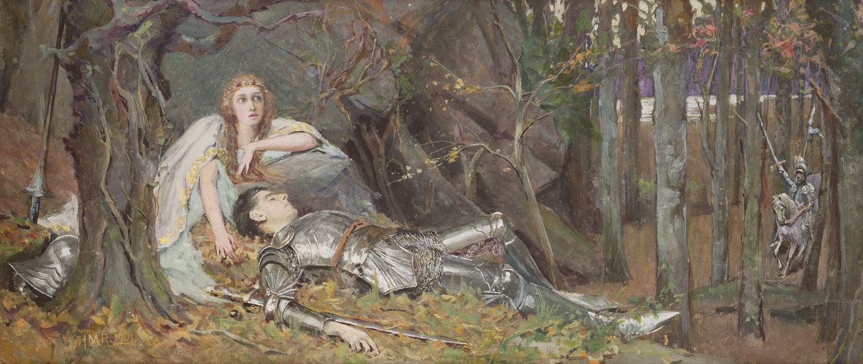 La Bella Dama Sin Piedad, 1901 de Henry Meynell Rheam