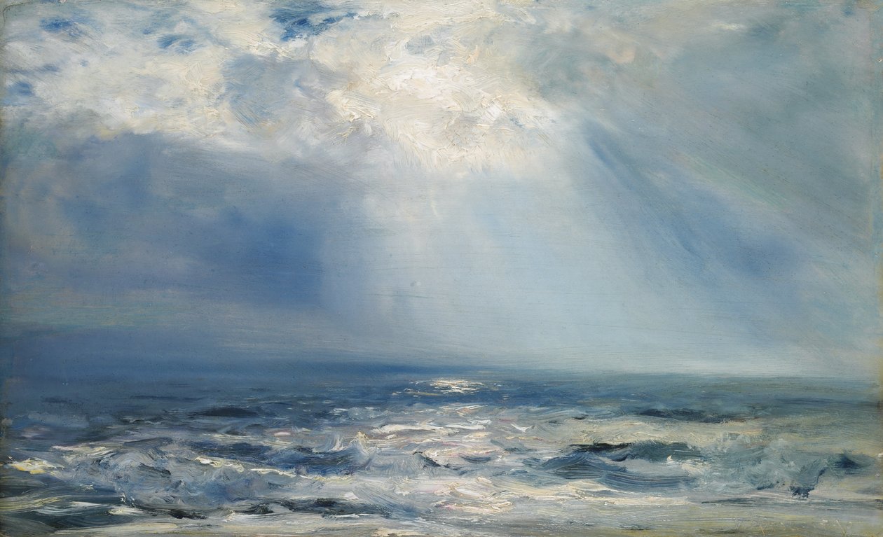 Un rayo de sol sobre el mar, 1890 de Henry Moore
