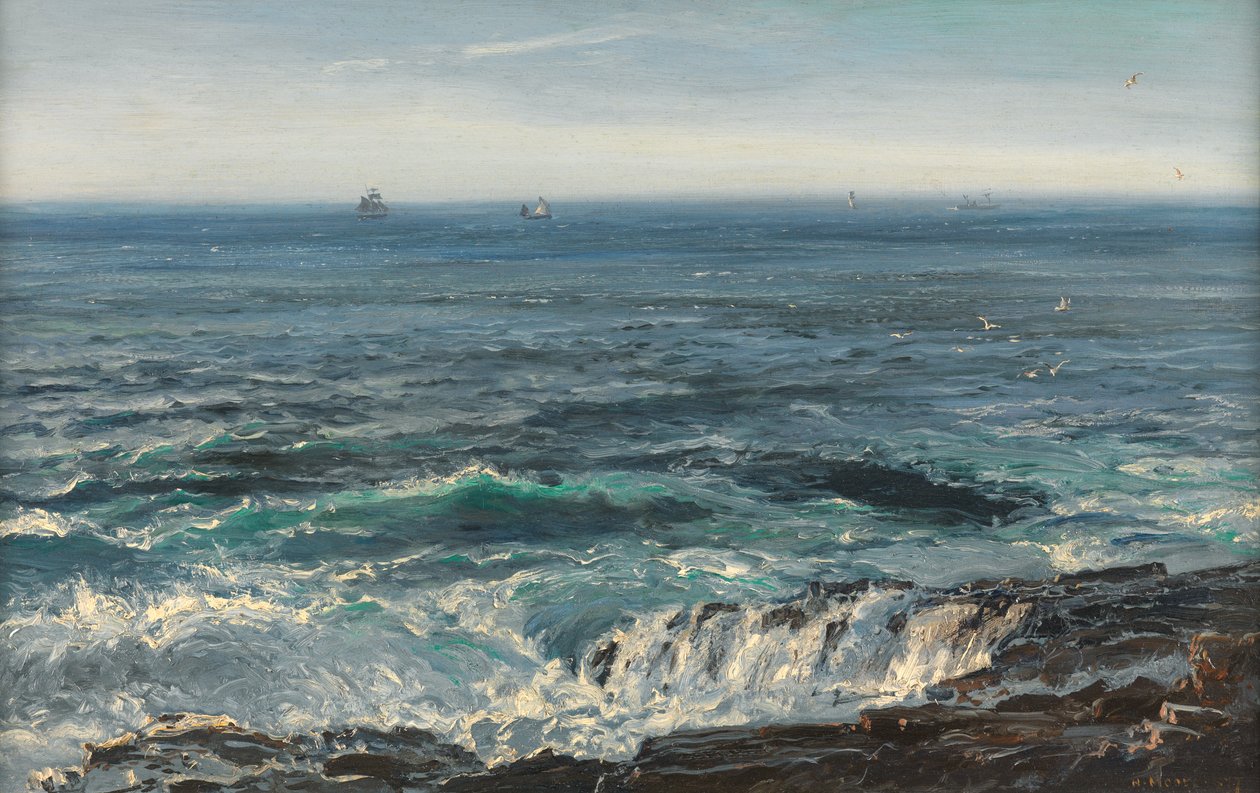 Paisaje marino de Henry Moore