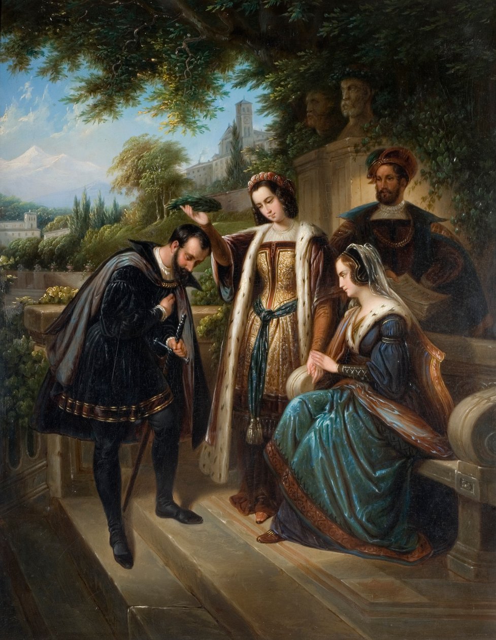 La reina Isabel y Colón de Henry Nelson O