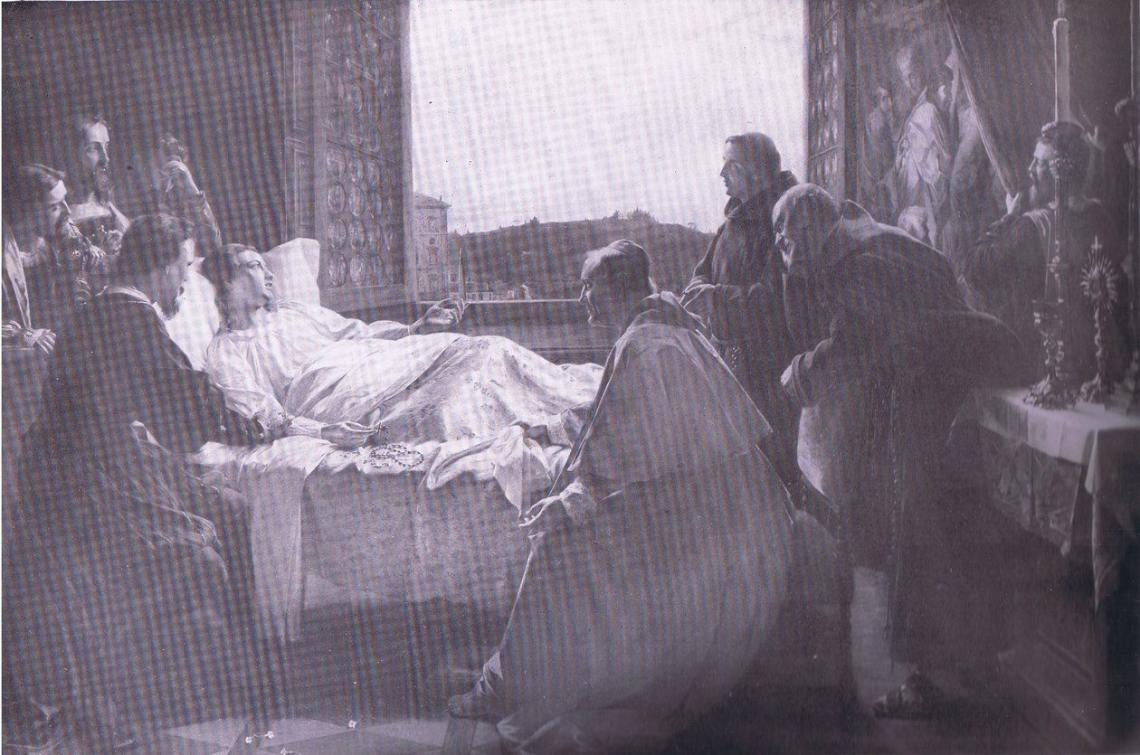 Los últimos momentos de Rafael, Bibbys Annual, 1916-1917 de Henry Nelson after ONeil