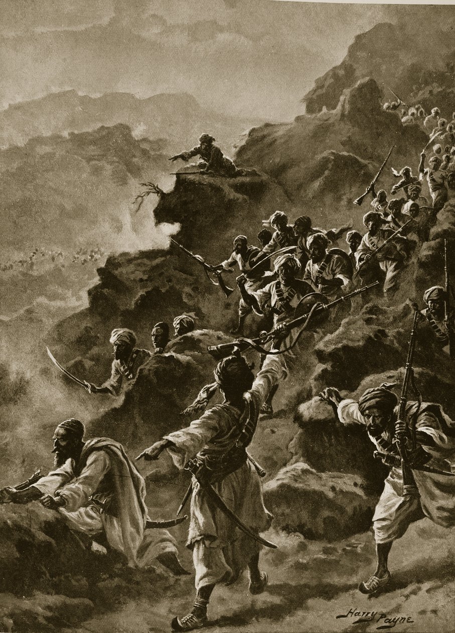 Una incursión por los Afridis de Henry Payne
