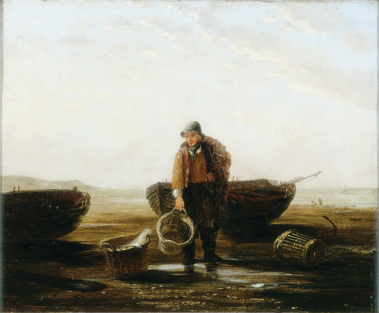 El pescador de Henry Perlee Parker