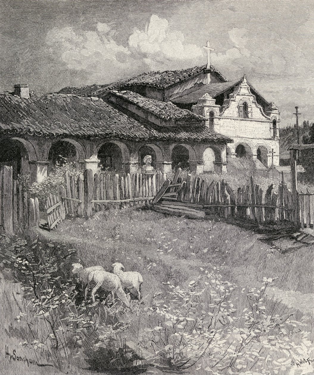 Misión San Antonio de Padua, Jolon, California, de 