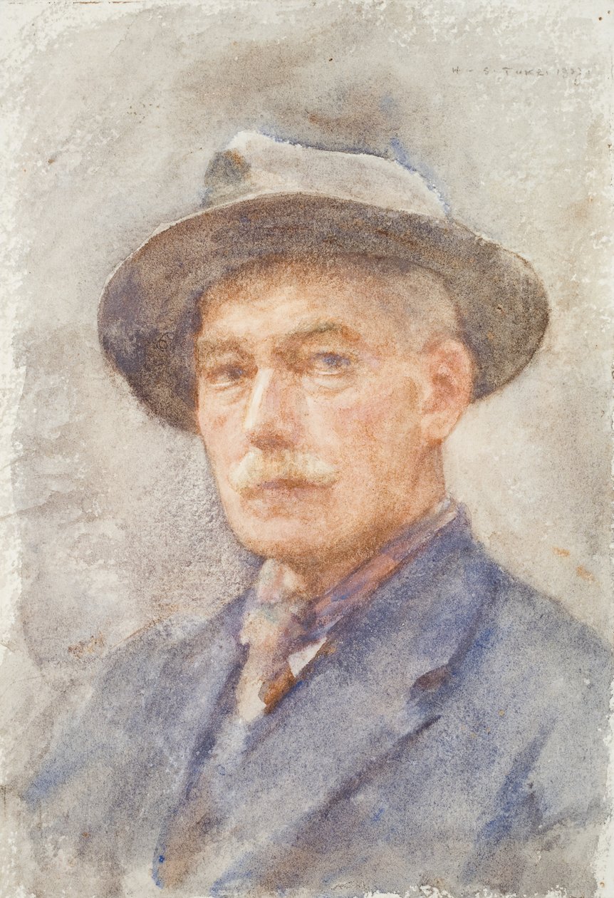 Autorretrato, 1927 de Henry Scott Tuke